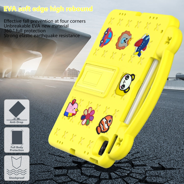 For iPad Air 13 2026 / 2025 / 2024 Handle Kickstand Children EVA Shockproof Tablet Case