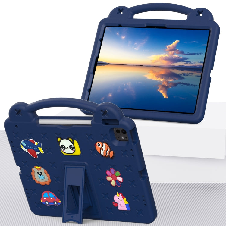 For iPad Air 13 2026 / 2025 / 2024 Handle Kickstand Children EVA Shockproof Tablet Case