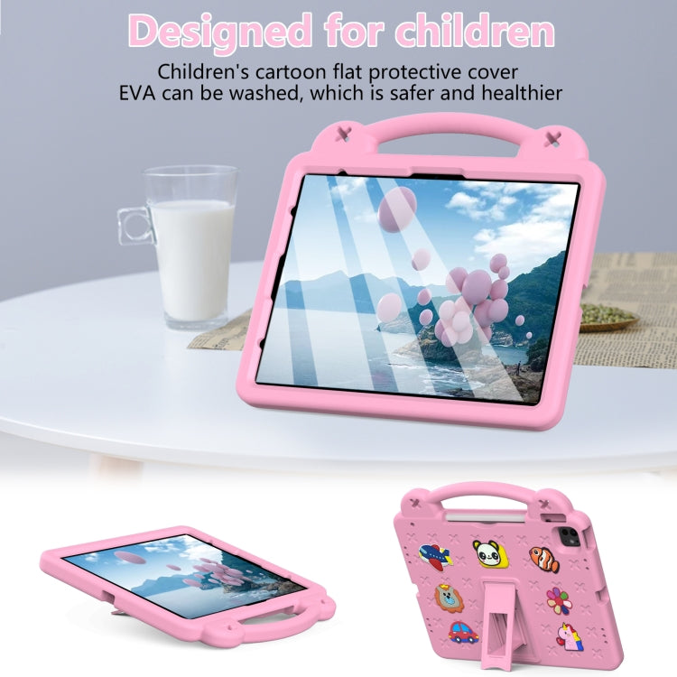 For iPad Pro 13 2025 / 2024 Handle Kickstand Children EVA Shockproof Tablet Case