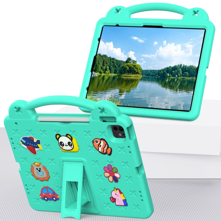 For iPad Pro 13 2025 / 2024 Handle Kickstand Children EVA Shockproof Tablet Case