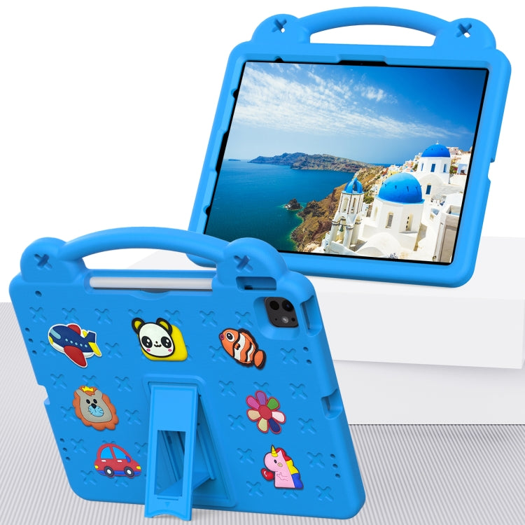 For iPad Pro 13 2025 / 2024 Handle Kickstand Children EVA Shockproof Tablet Case