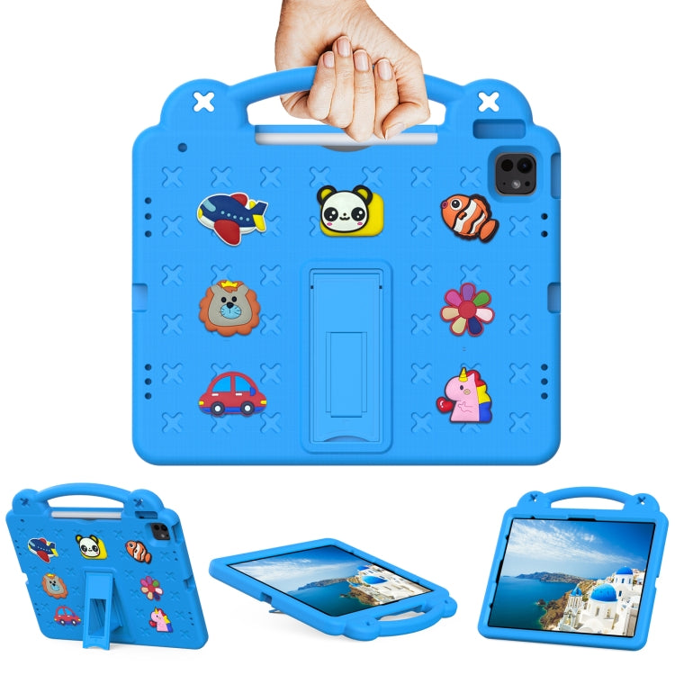 For iPad Pro 13 2025 / 2024 Handle Kickstand Children EVA Shockproof Tablet Case