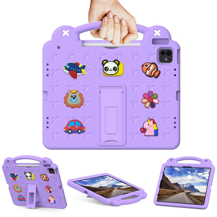For iPad Pro 13 2025 / 2024 Handle Kickstand Children EVA Shockproof Tablet Case