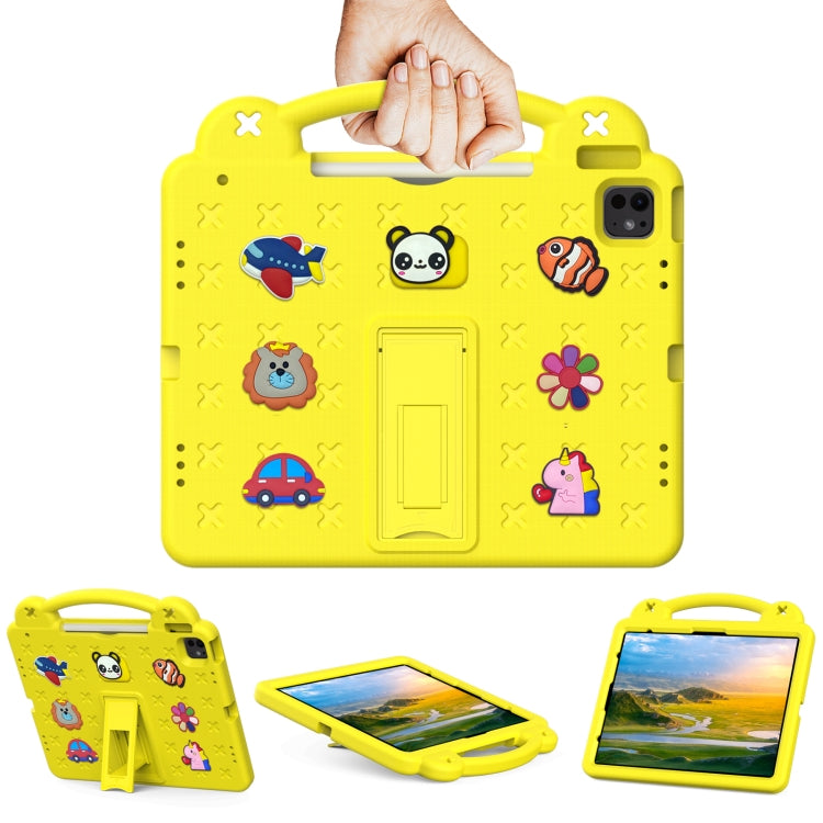 For iPad Pro 13 2025 / 2024 Handle Kickstand Children EVA Shockproof Tablet Case
