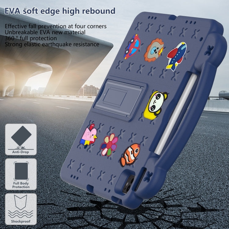 For iPad Pro 13 2025 / 2024 Handle Kickstand Children EVA Shockproof Tablet Case