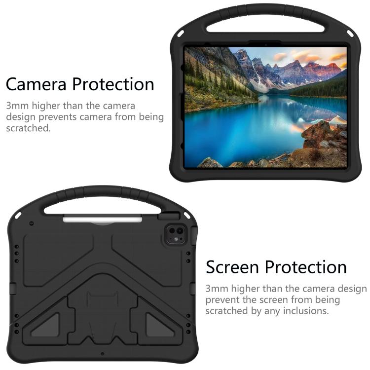 For iPad Pro 13 2025 / 2024 EVA Shockproof Tablet Case with Holder