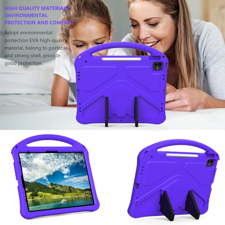 For iPad Pro 13 2025 / 2024 EVA Shockproof Tablet Case with Holder