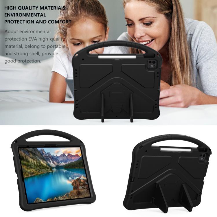 For iPad Pro 12.9 2022 / 2021 EVA Shockproof Tablet Case with Holder