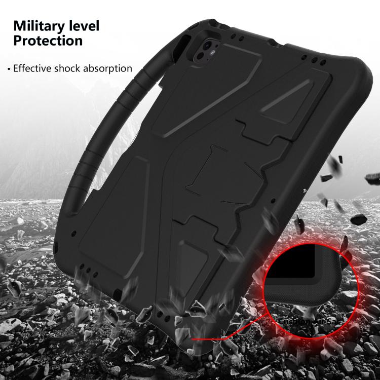 For iPad Pro 12.9 2022 / 2021 EVA Shockproof Tablet Case with Holder