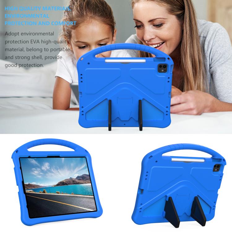 For iPad Pro 12.9 2022 / 2021 EVA Shockproof Tablet Case with Holder