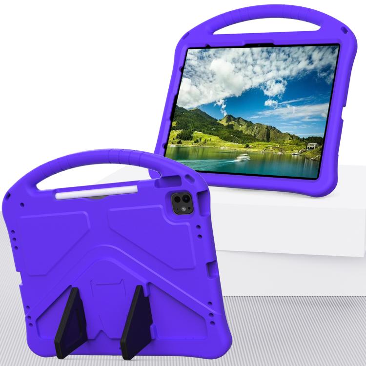 For iPad Pro 12.9 2022 / 2021 EVA Shockproof Tablet Case with Holder