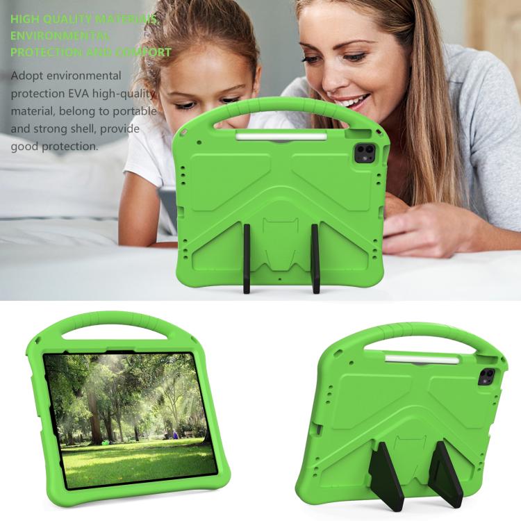 For iPad Pro 12.9 2022 / 2021 EVA Shockproof Tablet Case with Holder