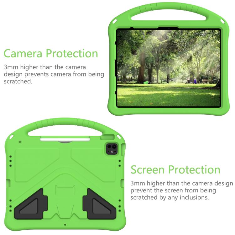 For iPad Pro 12.9 2022 / 2021 EVA Shockproof Tablet Case with Holder
