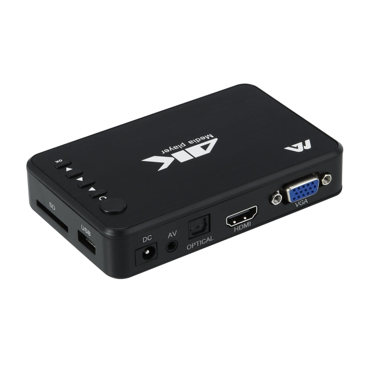 4K 30HZ HDD Player AV+VGA+HDMI SD Card U Disk Player