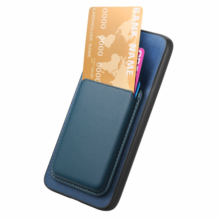For OPPO A2 Pro Retro Magsafe Card Bag PU Back Cover Phone Case