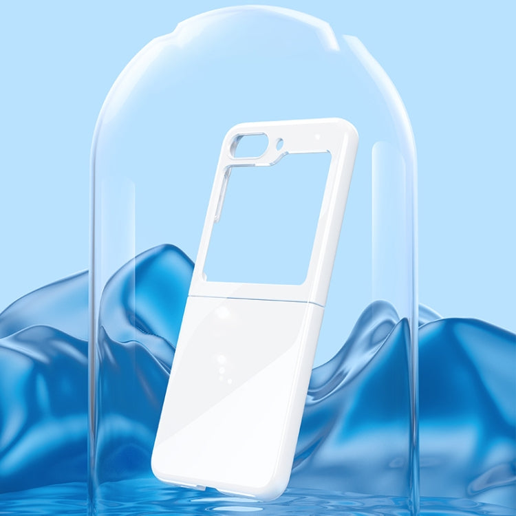 For Samsung Galaxy Z Flip6 / Flip7 FE PC Porcelain Varnish UV Fold Phone Case
