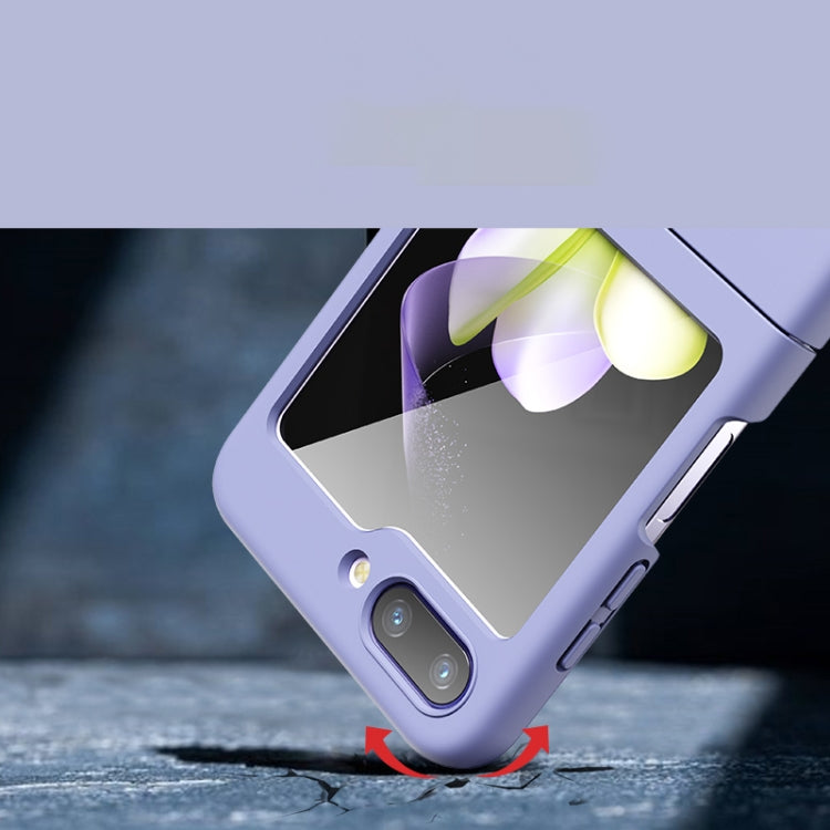 For Samsung Galaxy Z Flip6 / Flip7 FE Skin Feeling Folding Shockproof Phone Case