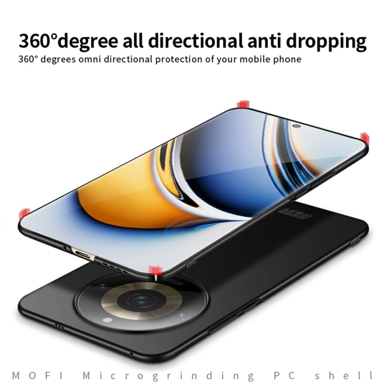 For Realme 11 Pro MOFI Frosted PC Ultra-thin Hard Phone Case
