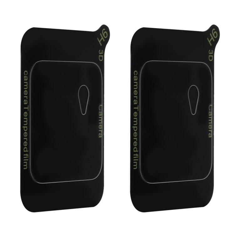 For Xiaomi Pad 6S Pro 2pcs ENKAY Hat-Prince 9H Rear Camera Lens Tempered Glass Film - Transparent