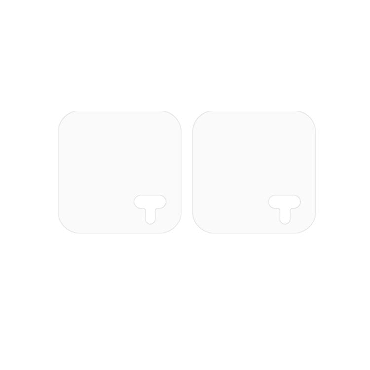 For Xiaomi Pad 6 2pcs ENKAY Hat-Prince 9H Rear Camera Lens Tempered Glass Film - Transparent