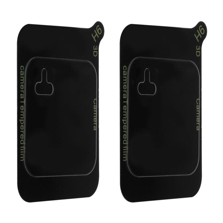 For Xiaomi Pad 6 2pcs ENKAY Hat-Prince 9H Rear Camera Lens Tempered Glass Film - Transparent
