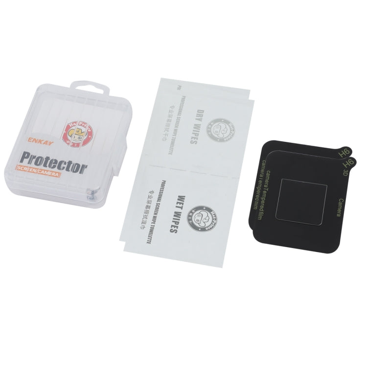 For Redmi Pad 2pcs ENKAY Hat-Prince 9H Rear Camera Lens Tempered Glass Film - Transparent