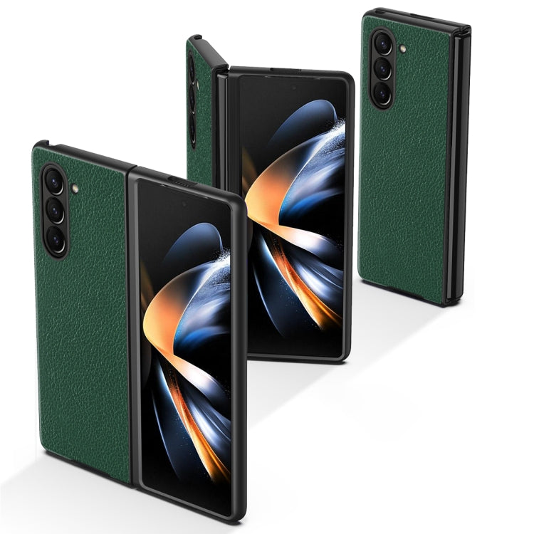 For Samsung Galaxy Z Fold6 5G Litchi Texture All Inclusive Shockproof Phone Case