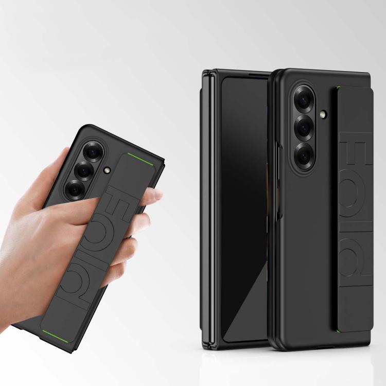 For Galaxy Z Fold8 Ultra 5G Skin Elastic Wrist Grip Back Cover Phone Case