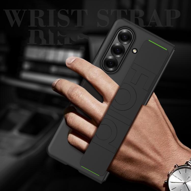 For Galaxy Z Fold8 Ultra 5G Skin Elastic Wrist Grip Back Cover Phone Case