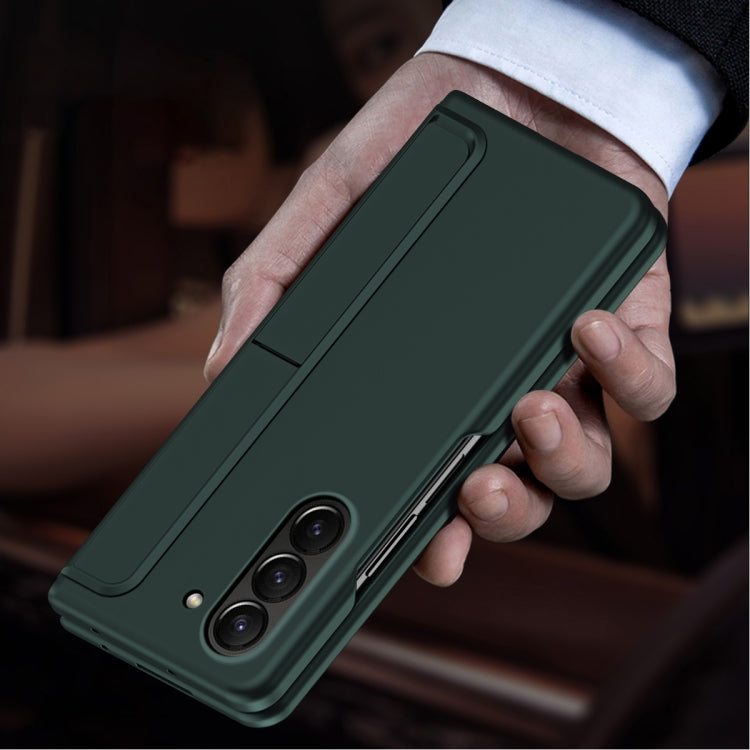 For Samsung Galaxy Z Fold6 5G 2 in 1 Holder Shockproof Phone Case with Pen Slot