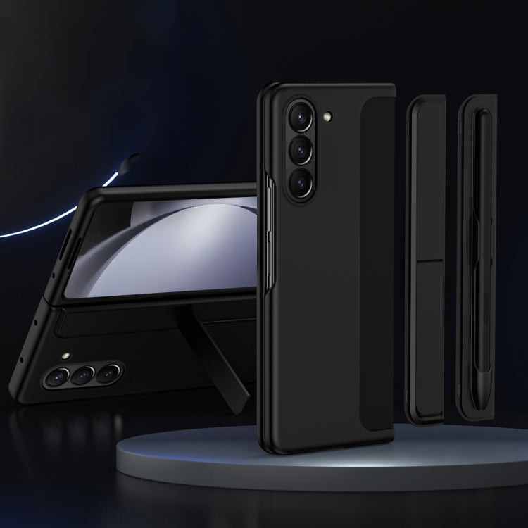 For Samsung Galaxy Z Fold6 5G 2 in 1 Holder Shockproof Phone Case with Pen Slot