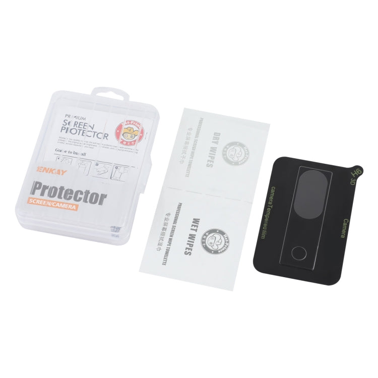 For Google Pixel 8a ENKAY 9H Rear Camera Lens Tempered Glass Film - Transparent