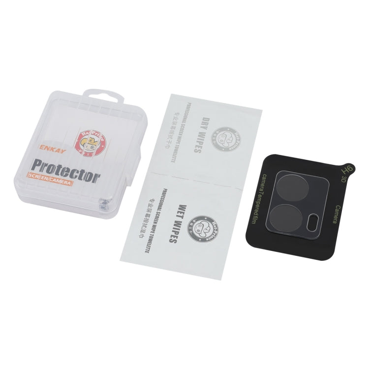 For Motorola Moto G 5G 2023 / G53 5G ENKAY Hat-Prince 9H Rear Camera Lens Tempered Glass Film - Transparent