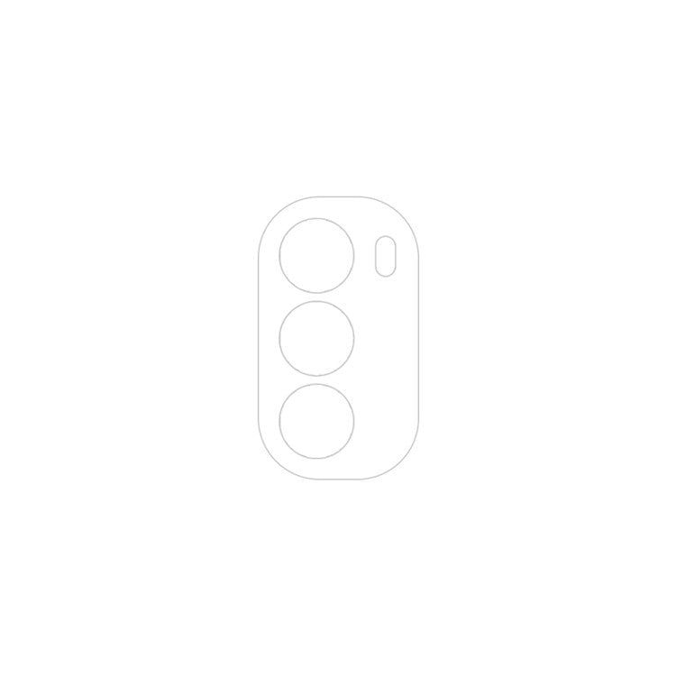 For Motorola Moto G82 ENKAY Hat-Prince 9H Rear Camera Lens Tempered Glass Film - Transparent