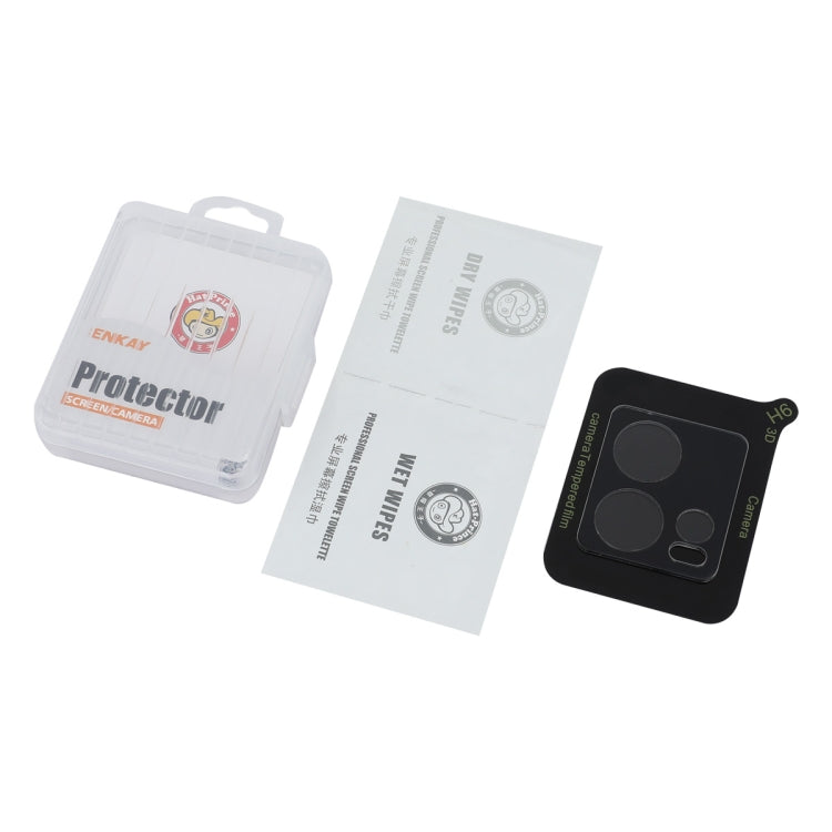 For Motorola Moto S30 Pro / Edge 30 Fusion ENKAY Hat-Prince 9H Rear Camera Lens Tempered Glass Film - Transparent