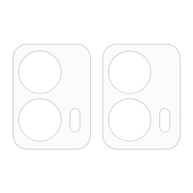 For Motorola Moto G 5G 2023 / G53 5G 2pcs ENKAY Hat-Prince 9H Rear Camera Lens Tempered Glass Film - Transparent