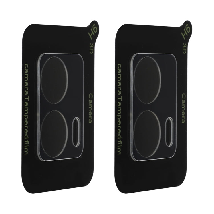 For Motorola Moto G 5G 2023 / G53 5G 2pcs ENKAY Hat-Prince 9H Rear Camera Lens Tempered Glass Film - Transparent