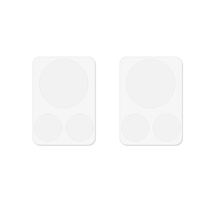 For Motorola Moto X30 Pro 2pcs ENKAY Hat-Prince 9H Rear Camera Lens Tempered Glass Film - Transparent