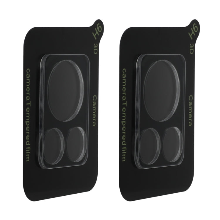 For Motorola Moto X30 Pro 2pcs ENKAY Hat-Prince 9H Rear Camera Lens Tempered Glass Film - Transparent