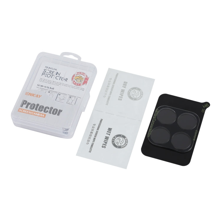 For Honor X6a 2023 ENKAY 9H Rear Camera Lens Tempered Glass Film - Transparent