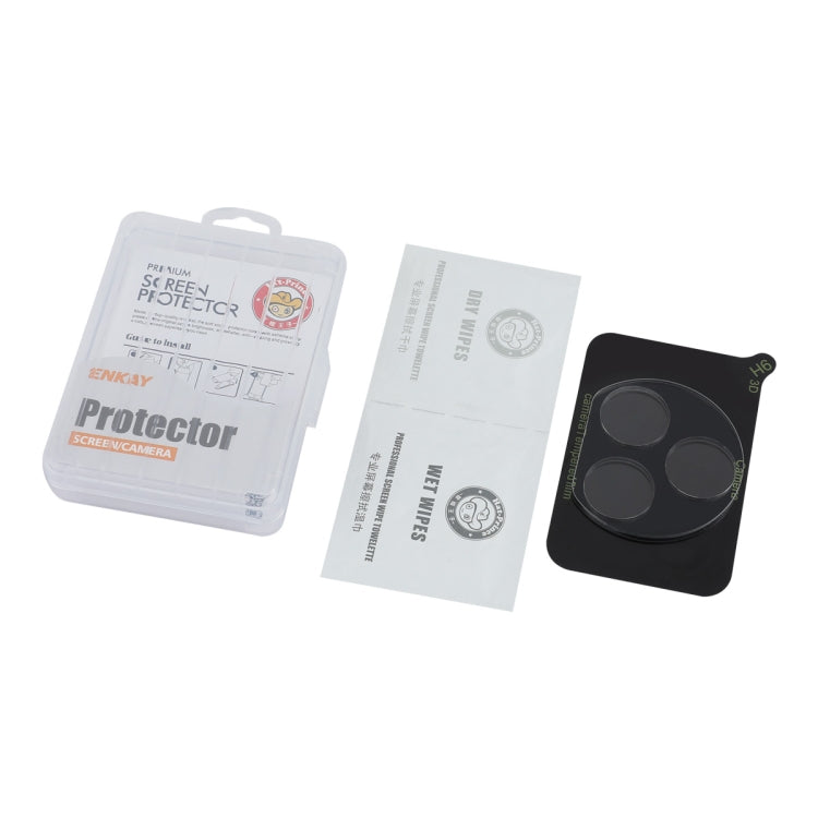For Honor X50i+ ENKAY 9H Rear Camera Lens Tempered Glass Film - Transparent
