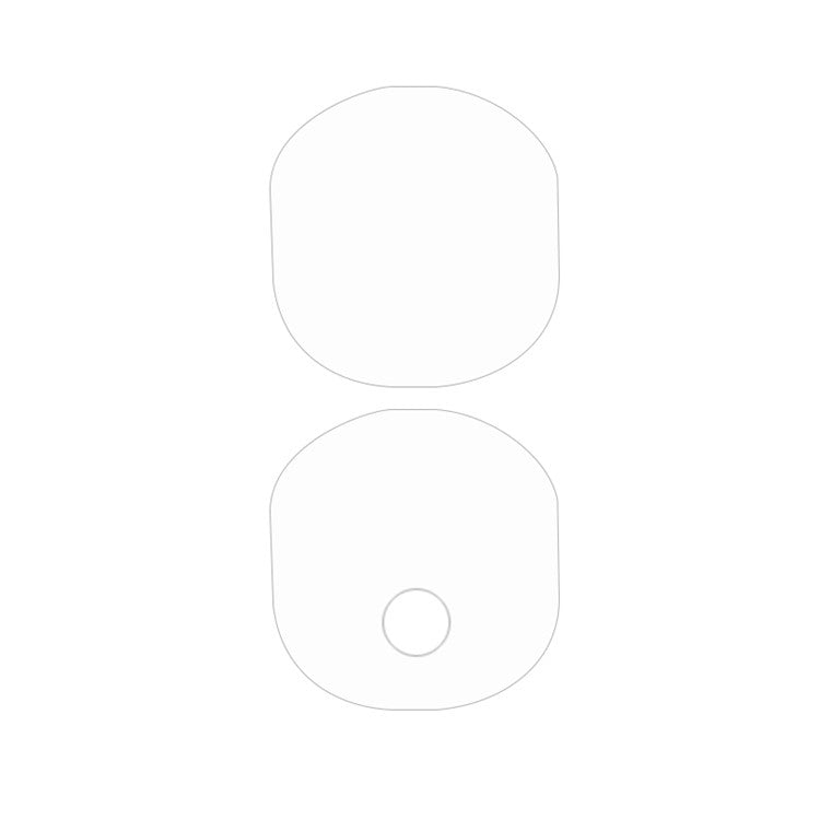 For Honor 70 Pro 2pcs ENKAY 9H Rear Camera Lens Tempered Glass Film - Transparent