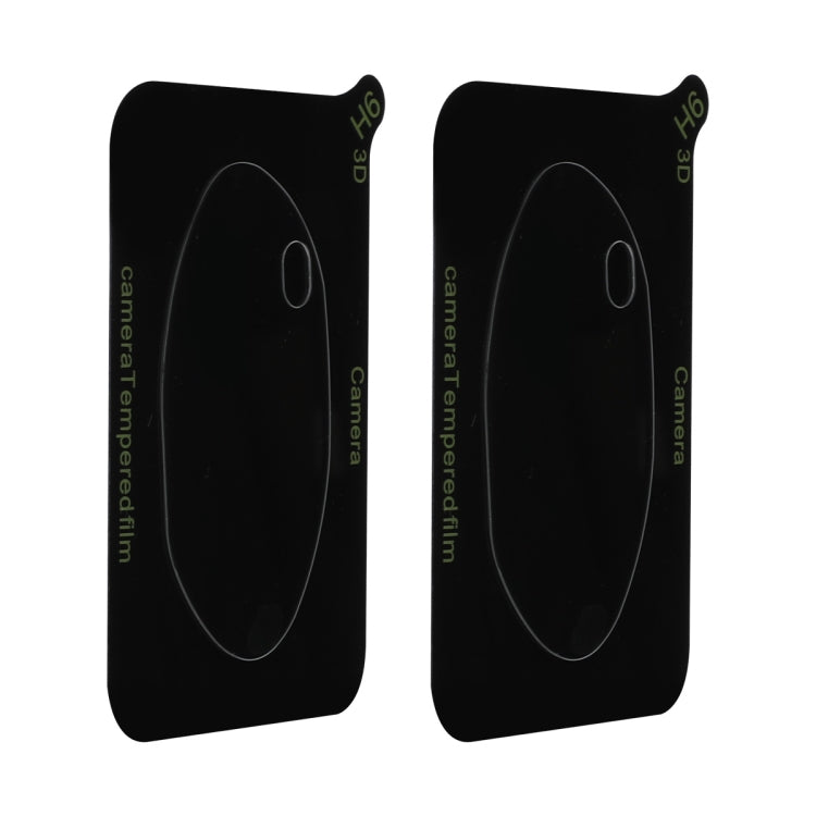 For Honor 100 Pro 2pcs ENKAY 9H Rear Camera Lens Tempered Glass Film - Transparent