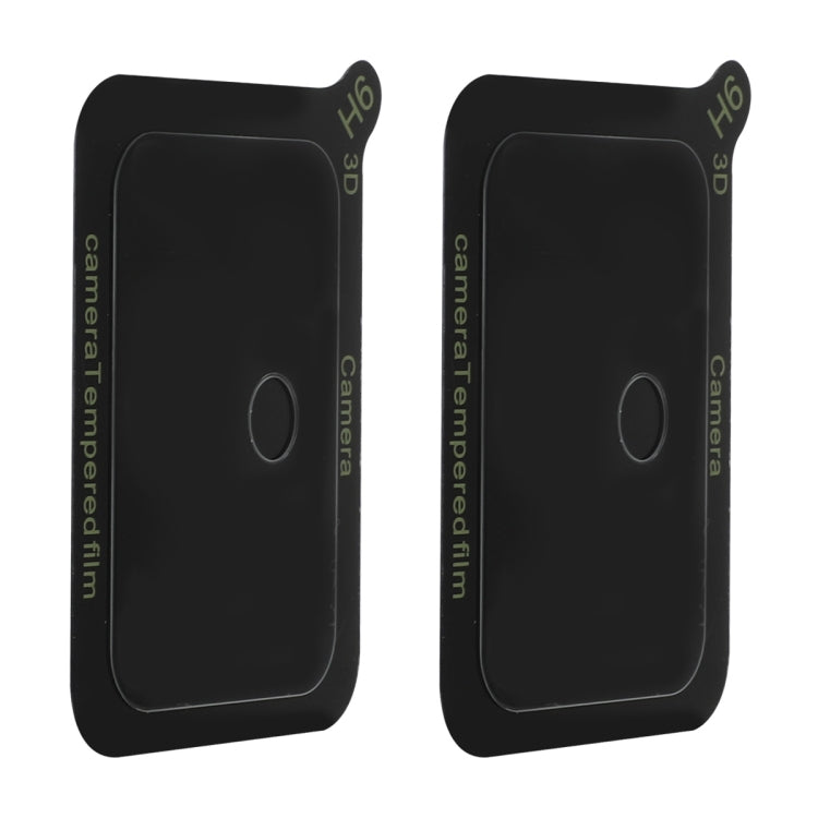For Honor 100 2pcs ENKAY 9H Rear Camera Lens Tempered Glass Film - Transparent