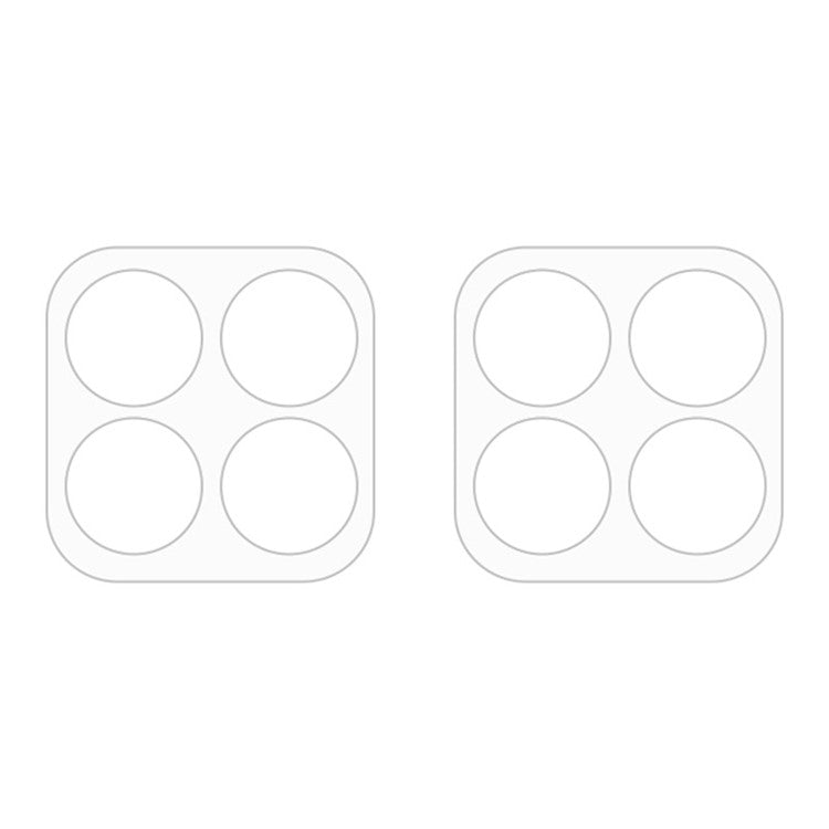 For Honor X8b 2pcs ENKAY 9H Rear Camera Lens Tempered Glass Film - Transparent