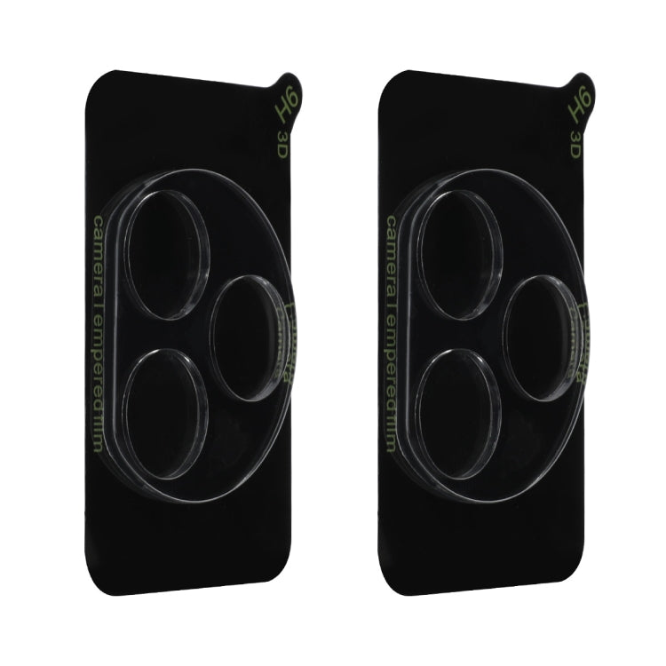 For Honor X50i+ 2pcs ENKAY 9H Rear Camera Lens Tempered Glass Film - Transparent