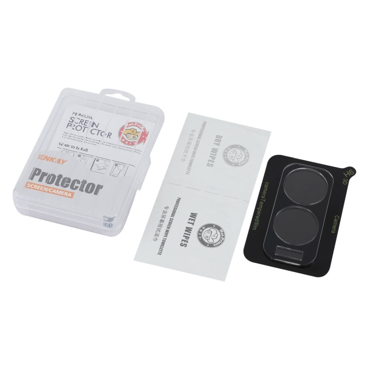For OPPO A2x 5G ENKAY 9H Rear Camera Lens Tempered Glass Film - Transparent