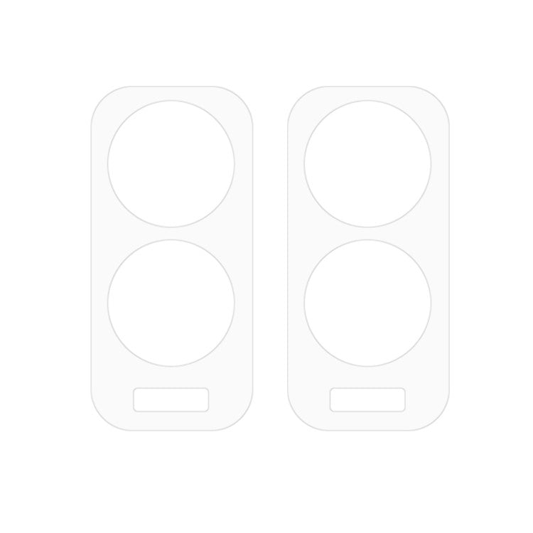 For OPPO A2x 5G 2pcs ENKAY 9H Rear Camera Lens Tempered Glass Film - Transparent
