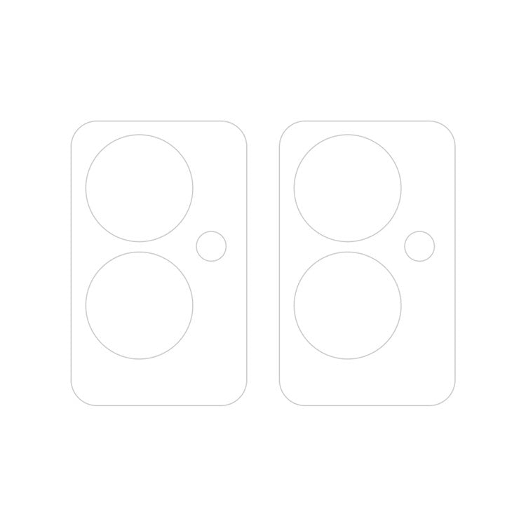 For OPPO Reno11 F / F25 Pro 2pcs ENKAY 9H Rear Camera Lens Tempered Glass Film - Transparent