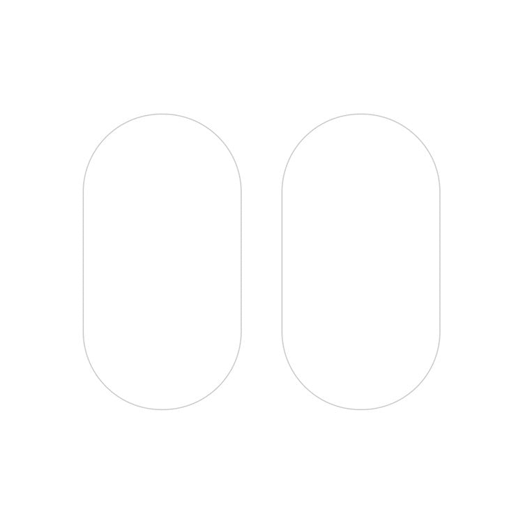 For OPPO Reno11 Pro Global 2pcs ENKAY 9H Rear Camera Lens Tempered Glass Film - Transparent